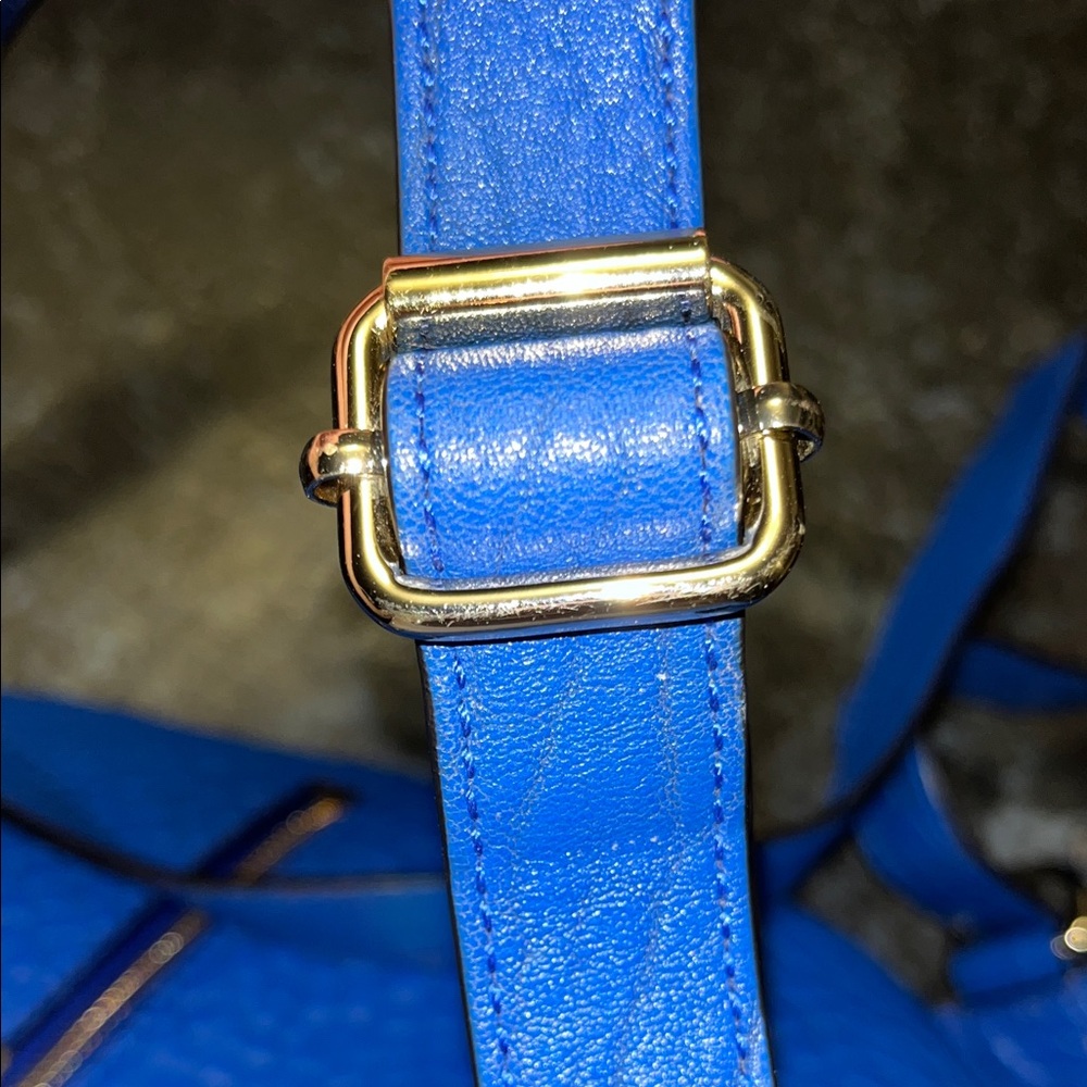 Rebecca Minkoff Julian mini Royal Blue Leather Backpack - Picture 5 of 16